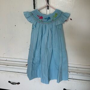 Rosalina Smocked Whales Dress